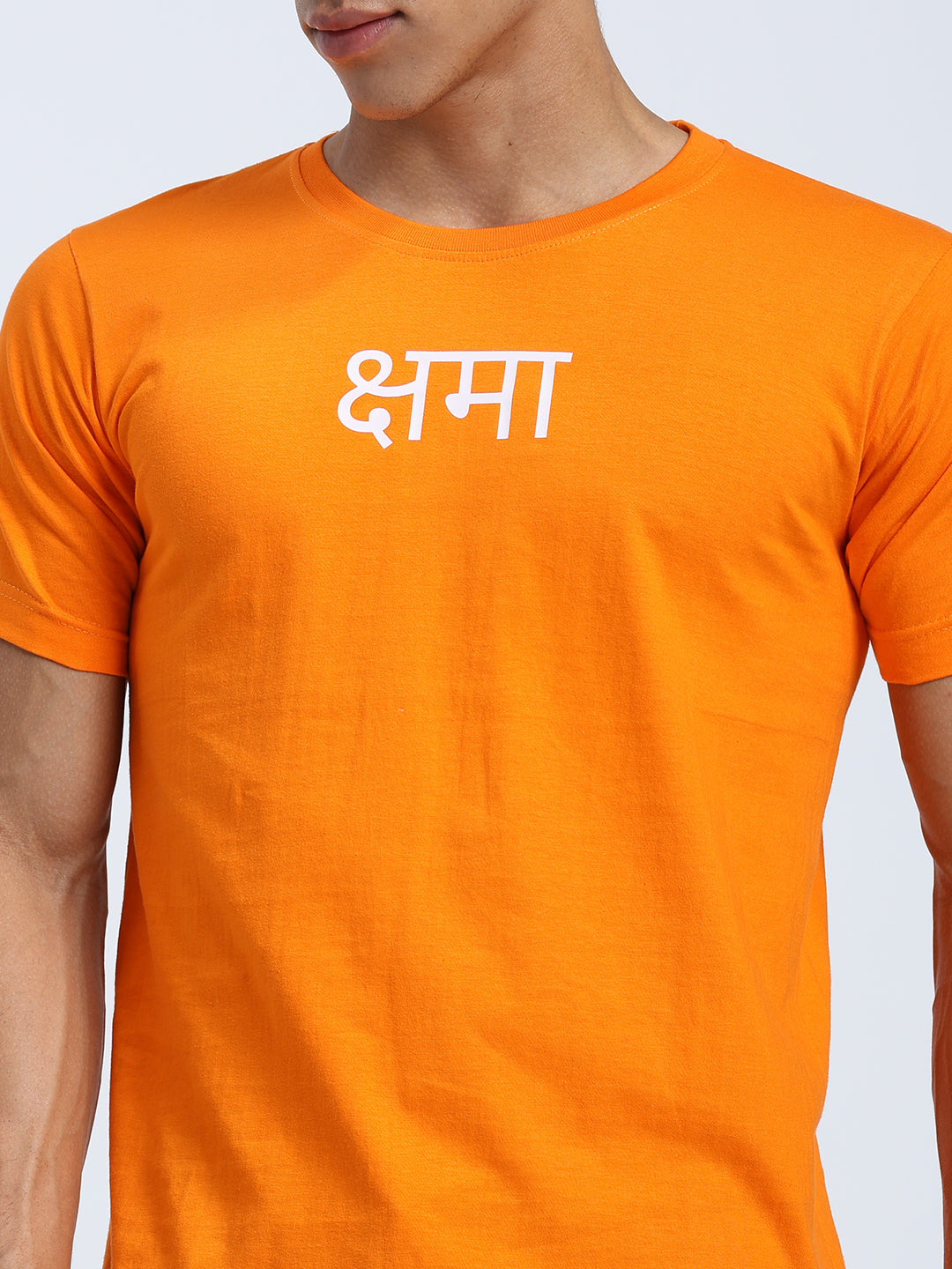 Shama Print Regular Fit Round Neck Cotton T-Shirt for Men & Women