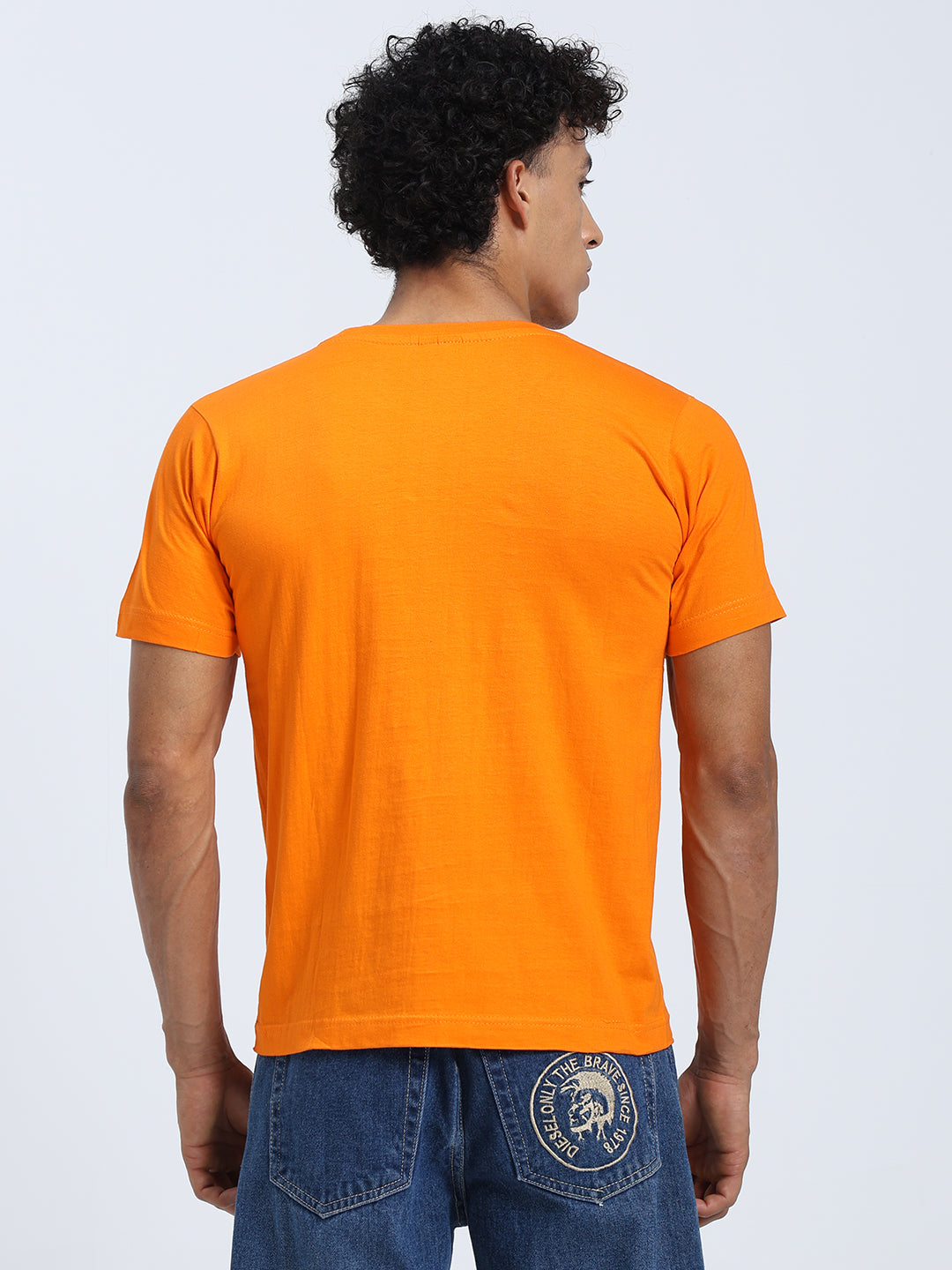 Shama Print Regular Fit Round Neck Cotton T-Shirt for Men & Women